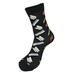 Urban-Peacock Women's Novelty Fun Crew Socks for Dress or Casual - School Supplies - Black, 1 Pair