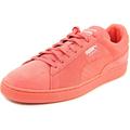 Puma Suede Classic + Mono Men Round Toe Suede Pink Sneakers