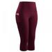 EleaEleanor Women Peach Hips Tight Sports Seven Pants Quick-drying Force Compression Pants Sports Yoga Running Seven Pants Red 2XL