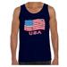 Awkward Styles Distressed Flag USA Men Tank Top Made in the USA 4th of July Shirt for Men USA Pride USA Men Tank Stripes and Stars 4th of July Top for Men United States of America