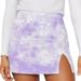 Women Mini Short Skirt Tie Dye Print Skirt Bodycon Stretch High waist Casual Chic Dress Summer Clothes