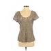 Pre-Owned Banana Republic Women's Size M Short Sleeve Blouse