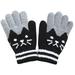 Sunisery Warm Cartoon Cute Cat Mittens Winter Gloves for Kids