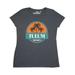 Inktastic Tulum Mexico Vacation Gift Adult Women's T-Shirt Female Charcoal L