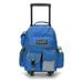 Rolling Backpack Heavy Duty School Backpack with Wheels Deluxe Rolling Book Bag Daypack multiple Pockets Royal