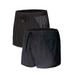 Avamo Mens Pack Athletic Running Shorts Quick Dry Short Pants Briefs Liner Marathon Short Swim Trunks with Back Zip Pocket