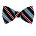 Men's Black Silk Self Tie Bowtie Tie Yourself Bow Ties