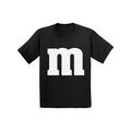 Awkward Styles Tshirt for Kids M Design Shirt for Girls Funny Gifts for Boys M Logo Shirt Holiday Gifts for Kids M Design Youth Tshirt