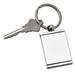 3.25" x 1.25" Rectangular Locket Design Stainless Steel Key Chain