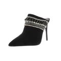 Aqua Womens AQ-Dare Embellished Rhinestone Mules