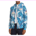 Tommy Hilfiger Botanical-Print Hooded Jacket, Size S, MSRP $229