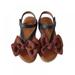 Saient Girls Sandals Summer Children's Sandals Girl's Bow Soft Bottomsandals Kids Fashion Non-slip Princess Soft-Sole Shoes