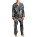 Hanes Men's and Big Men's 100% Cotton Flannel Pajama Set