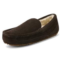 DREAM PAIRS New Soft Mens Au-Loafer Indoor Warm Moccasins Slippers Flats shoes AU-LOAFER-01 BROWN Size 9