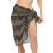 YouLoveIt Women Swim Skirts Beach Wrap Sarong Cover Up Skirts for Women Beach Bikini Cover up Swim Skirt Wrap Swimdress Sarong Beachwear Cover Dress