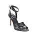 DKNY Womens Ivy Leather Open Toe Ankle Strap Classic Pumps