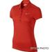 Nike Precision Women's Heather Polo Shirt, Light Crimson, Large
