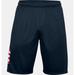 Under Armour Men's UA Freedom Tech Big Flag Logo Shorts 1359349-408 Academy