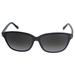 Tom Ford FT0432/S Dana 01B - Shiny Black/Grey Gradient by Tom Ford for Women - 59-15-140 mm Sunglasses