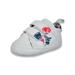 First Steps By Stepping Stones Baby Boys' Tie-Dye Star Sneaker Booties (Newborn)