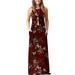 Sexy Dance Casual Beach Long Dress For Women Summer Kaftan Holiday Party Floral Maxi Dress Cocktail Party Evening Maxi Dress