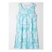 Junior Tie Dye Pattern Sleeveless Breathable Casual Loose Summer Dress