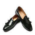 LUXUR Men's Suit shoes Oxfords Casual Boat Shoes Leather Breathable Loafers Shoes