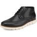 Bruno Marc Men's Casual Dress Chukka Genuine Leather Lace-Up Oxford Ankle Boots MADSON-1 BLACK Size 11