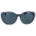 Ralph Lauren RA5212 315887 - Navy Stripe-Navy/Blue Grey Solid by Ralph Lauren for Women - 58-18-140 mm Sunglasses