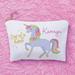 One of a Kind Unicorn Personalized Zipper Pouch