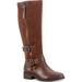 American Rag Womens Collins Double Zipper Tall Riding Boots