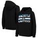 Newcastle United Youth Goal Line Pullover Hoodie - Black