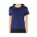 Polo Ralph Lauren NEW Navy Blue Womens Large L Cut-Out Woven Blouse