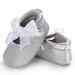 Puloru Girls Princess Bowknot Shoes, First Step Shoes, Shiny Party Shoes