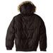 True Meaning Mens Womns Quilted Puffer Hooded Hoodie Bubble Coat Snorkel Jacket