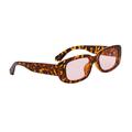 Retro Oval-shaped Hip Hop Clear Casual Colored Lens Festival Fashion Sunglasses