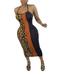 New Women's Summer Dress Bodycon Dress Leopard Elegant Maxi Halter Dress Print Sundress Patchwork Backless Dress Plus Size Casual Dress