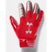 Under Armour Men's UA F7 Football Gloves 1351541-600 Red