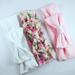 For 3PCS/Set Bow Headband Elastic Hair Band Baby Girls Kids Hair Accessories Set