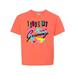 Inktastic I Love my Grammy- 80s retro style Teen Short Sleeve T-Shirt Unisex Retro Heather Coral L