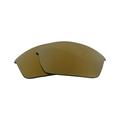 Seek Optics Gold Color Lenses Compatible with Oakley Flak Jacket XLJ