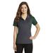 Sport-Tek Women's Colorblock polo-shirt_Iron Grey/Forest Green_XX-Large