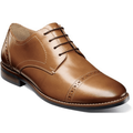 Mens Nunn Bush Fifth Ward Flex Cap Toe Oxford Shoes Cognac Dressy 84816-221