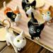 Besufy Keychain Cat Kitten HandBags Pendant Ornament Toy Key Chain Key Ring