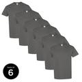 Gildan Men T-Shirts Value Pack Shirts for Men Pack of 6 Pack of 12 Charcoal Shirts for Men Gildan T-shirts for Men Charcoal T-shirt Casual Shirt Basic Shirts