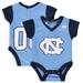 Newborn & Infant Russell Athletic Carolina Blue North Carolina Tar Heels Fashion Jersey Bodysuit