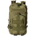 30L Tactical Military Backpack, Assault Molle Bag, EDC Daypack, Army 3P Rucksack for Outdoor Travel, Sports, Hiking, Camping, Trekking, Hunting, Oxford Cloth Material, Unisex