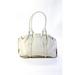 Pre-ownedMichael Michael Kors Womens Patent Leather Chestertown Satchel Handbag Vanilla