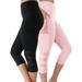 UKAP 2pcs Womens Ladies Jogging Workout Yoga High Waist Capris Pocketed Leggings Exercise Athletic Tights Sport Yoga Pants