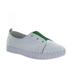 BERNIE MEV TW65 Shoes White / Green Elastic